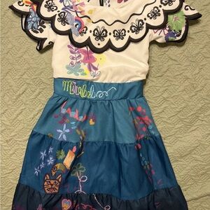 Disney Mirabel Kids Costume - Blue and White